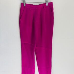 RARE Jenni Kayne FA11 New Fuchsia Silk Pants Size 2